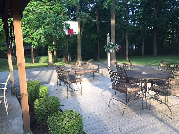 Deck off Carport Area