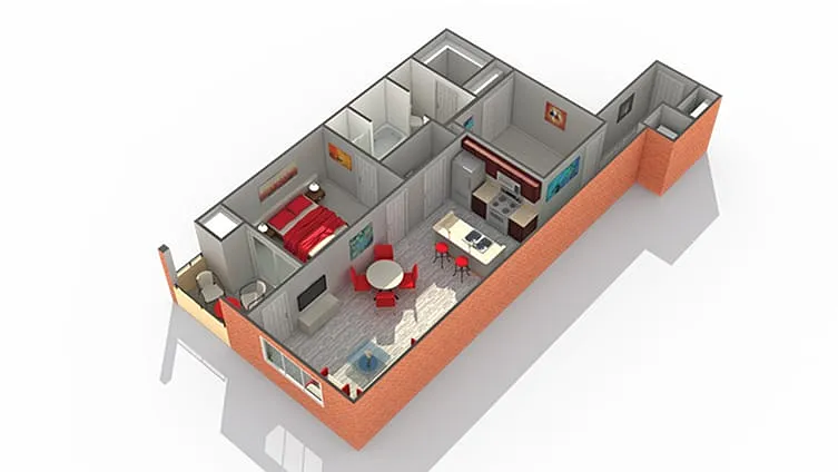 Floor plan Maxwell