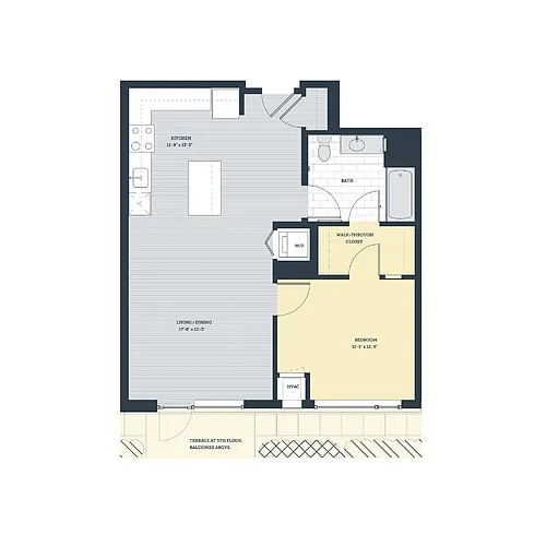Floor plan 1N