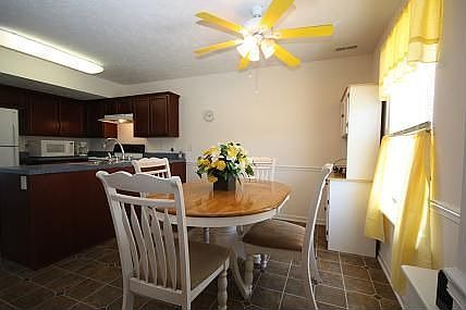 Kitchenette over look into the kitchen