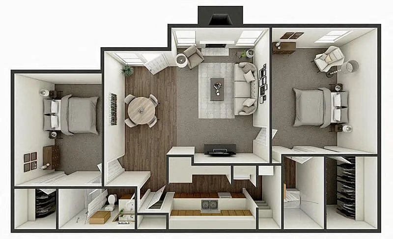 Floor plan The Mesquite