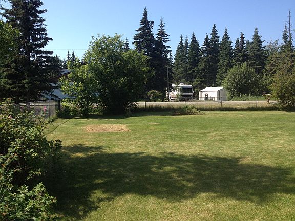 Large front yard