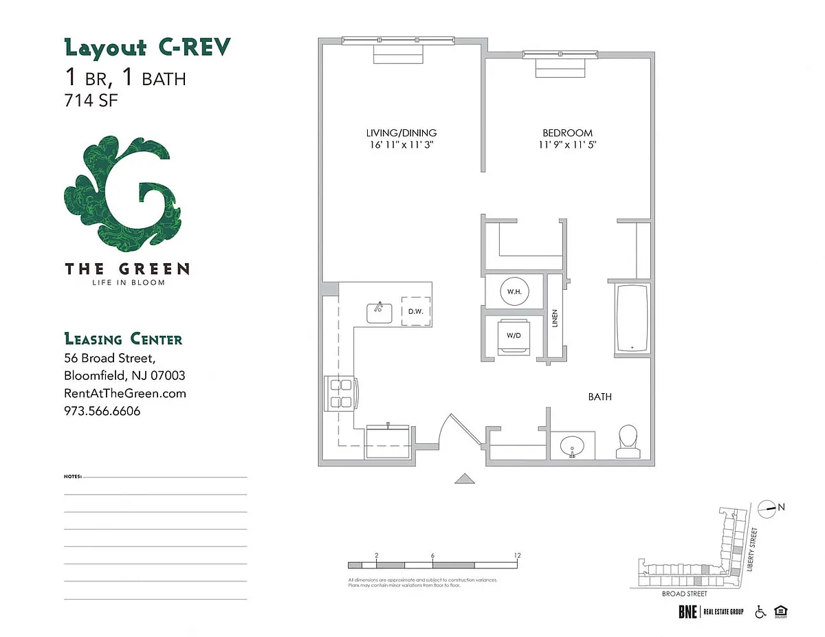 Floor plan Layout C Rev