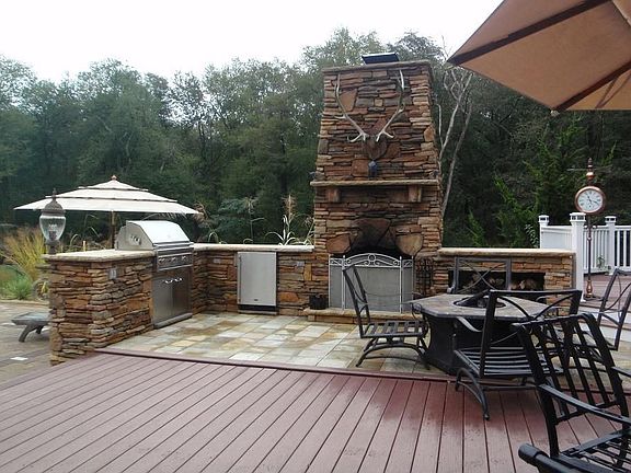 BBQ or just sit by the fire on your patio.