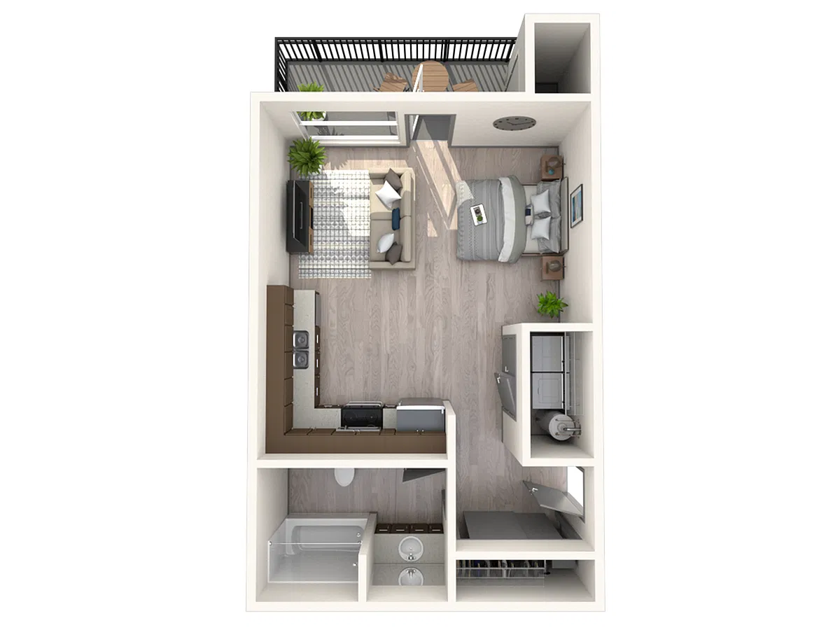 Floor plan Elevated Five40