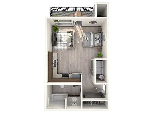 Floor plan Elevated Five40