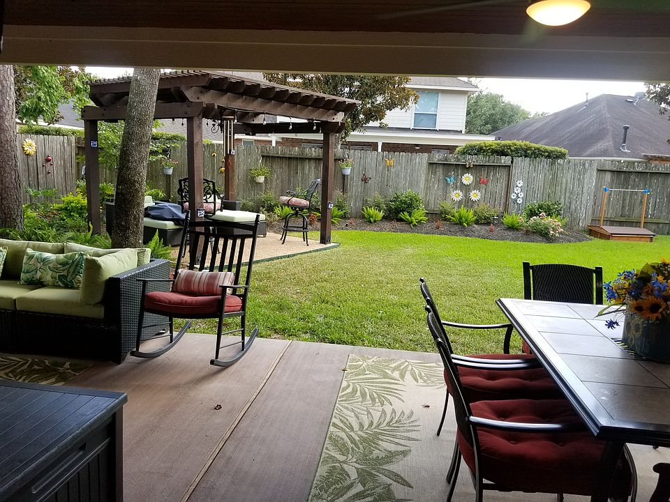 post remodel back door view