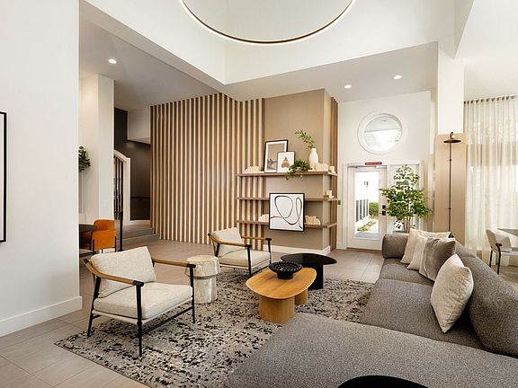 Resident lounge with seating