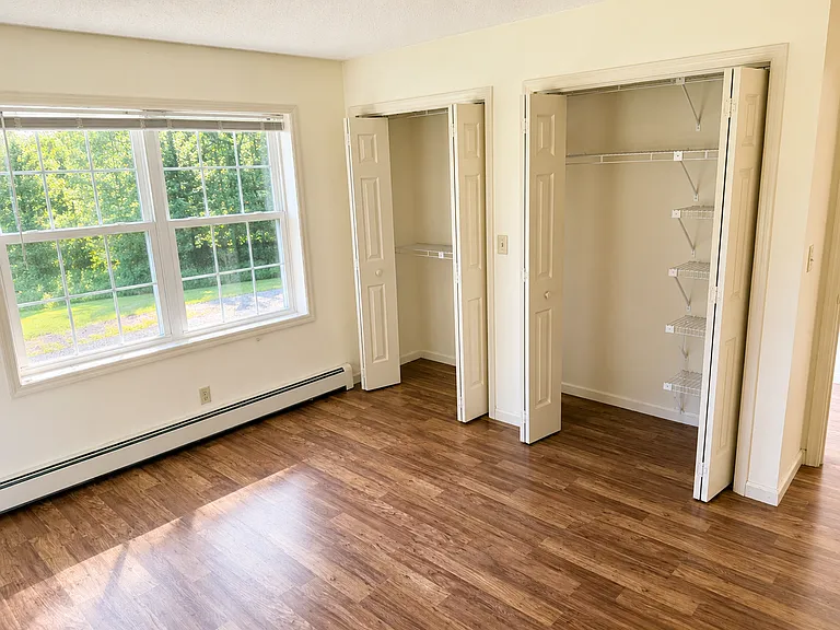 Second room closets.