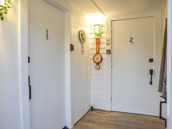 Accessing the house from the MAIN Entrance door to the Unit. ONE security camera installed here. This is the only common space in the house.