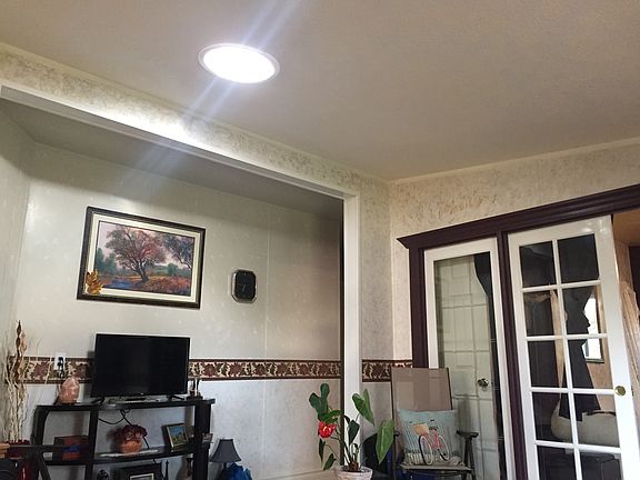 Living room. Solar light 