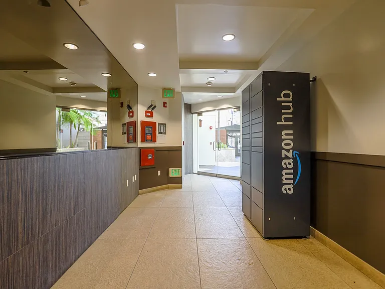 Lobby and Package Locker