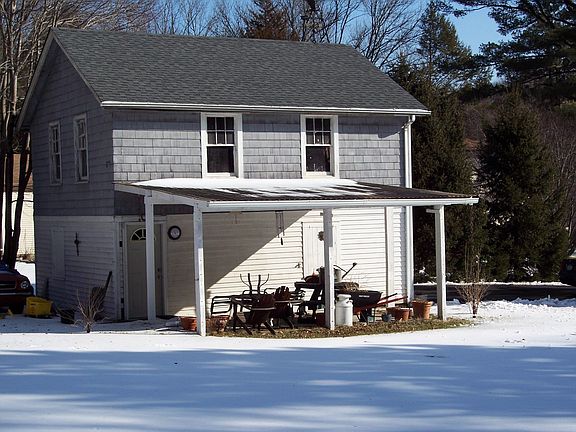 Garage with large unfinished loft/unlimited possibilities