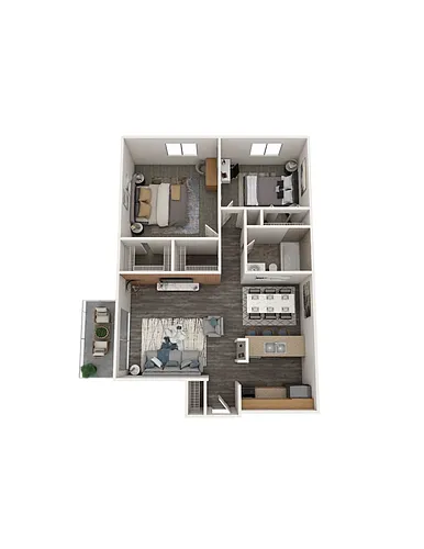 Floor plan Woodland