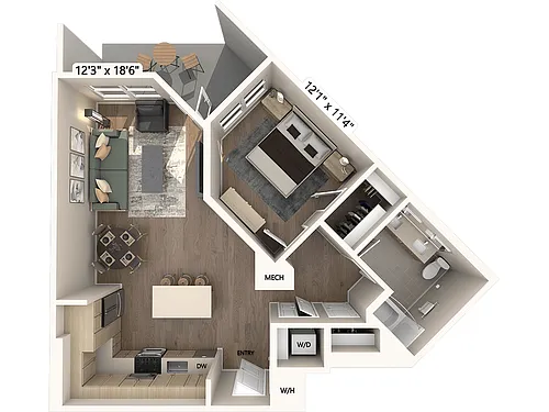 Floor plan A4m3-Base