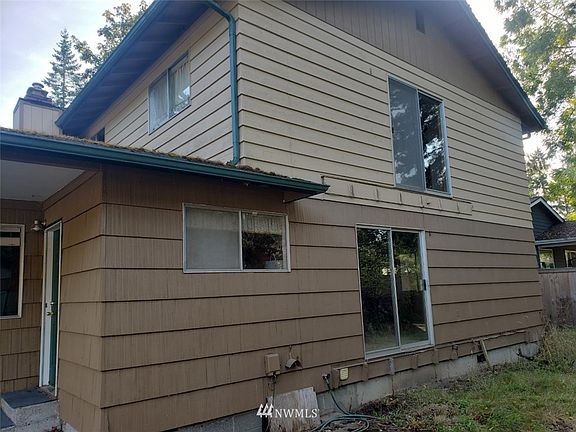 Back side of house