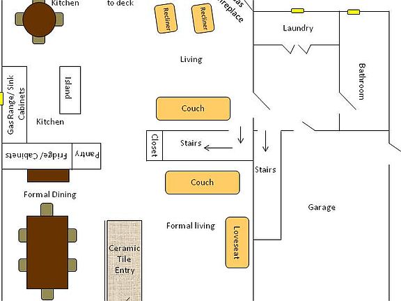First Floor layout