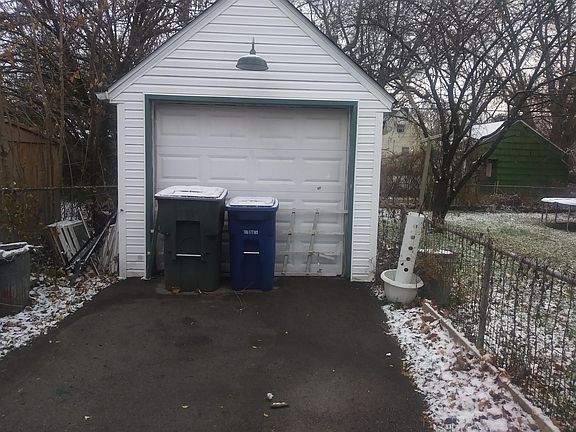 Driveway and garage