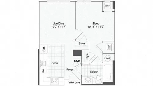Floor plan Atlanta