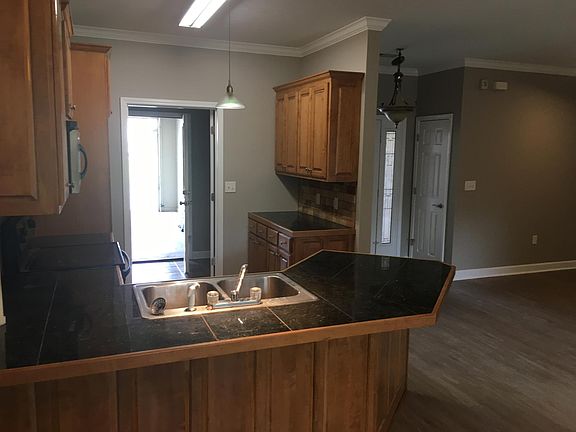 Open concept kitchen