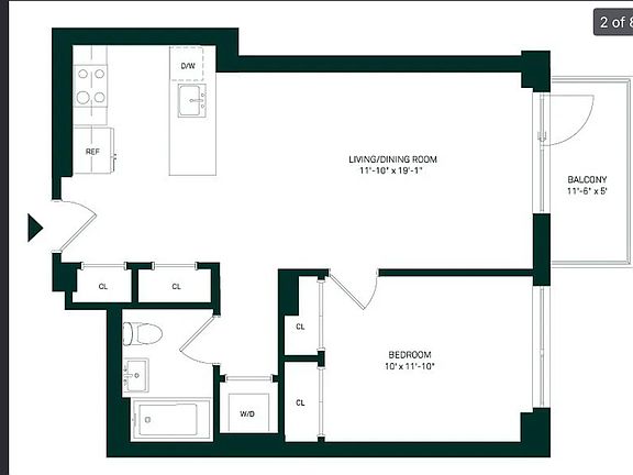 2nd image of 264 Webster Ave #311