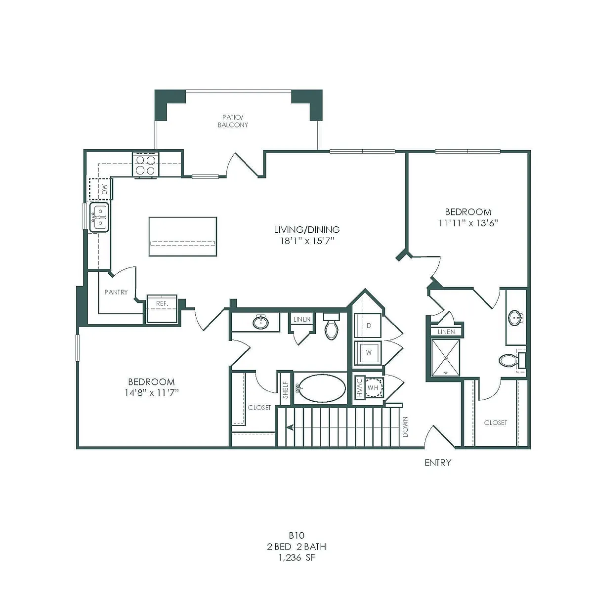 Floor plan B10- Attainable
