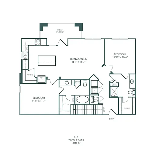 Floor plan B10- Attainable