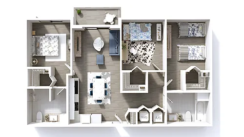 Floor plan C1