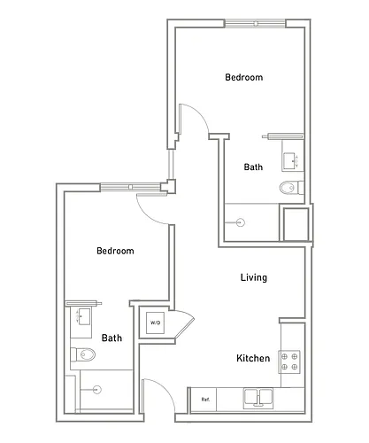 Floor plan 503