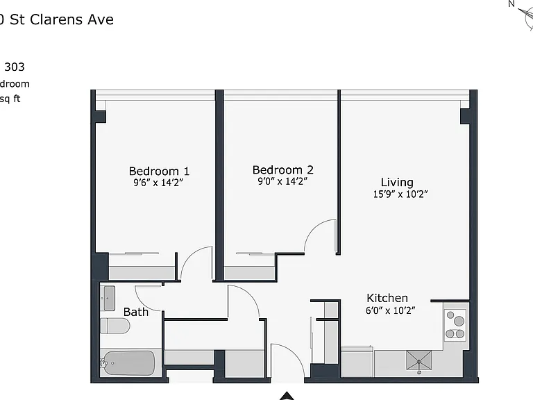 730 Saint Clarens Ave — Photo 74