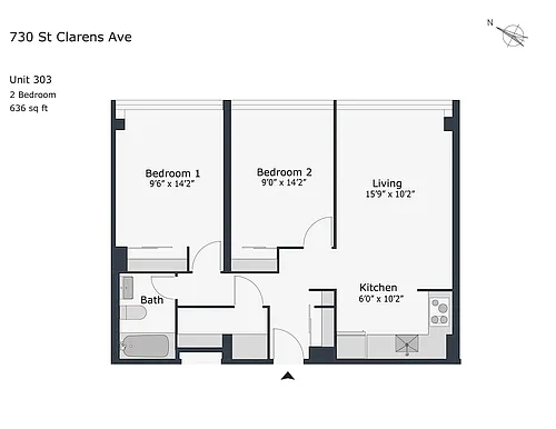 Floor plan 50044A-303