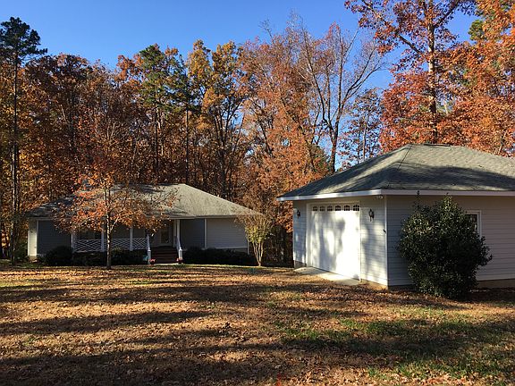 Home with detached garage