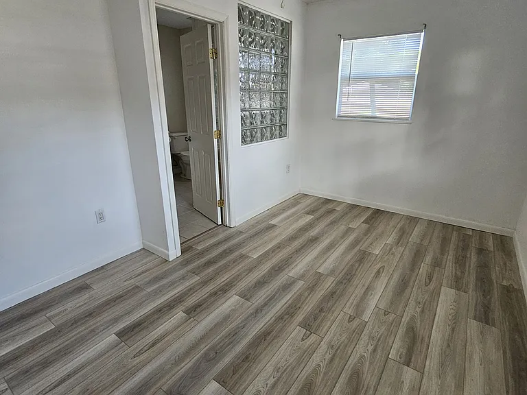 Bedroom 2 / office with bathroom.