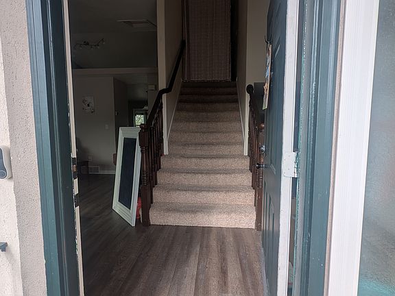 front entry and staircase