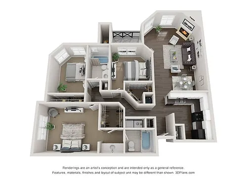 Floor plan Woodland