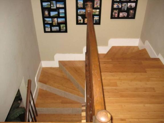 Bamboo Stairwell