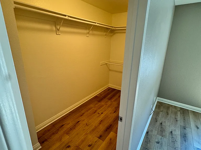 primary walk in closet