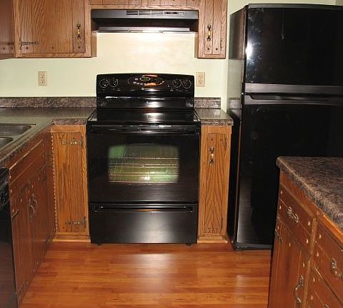 New appliances in kitchen