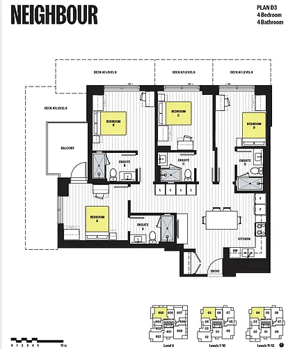 Floor plan 605C