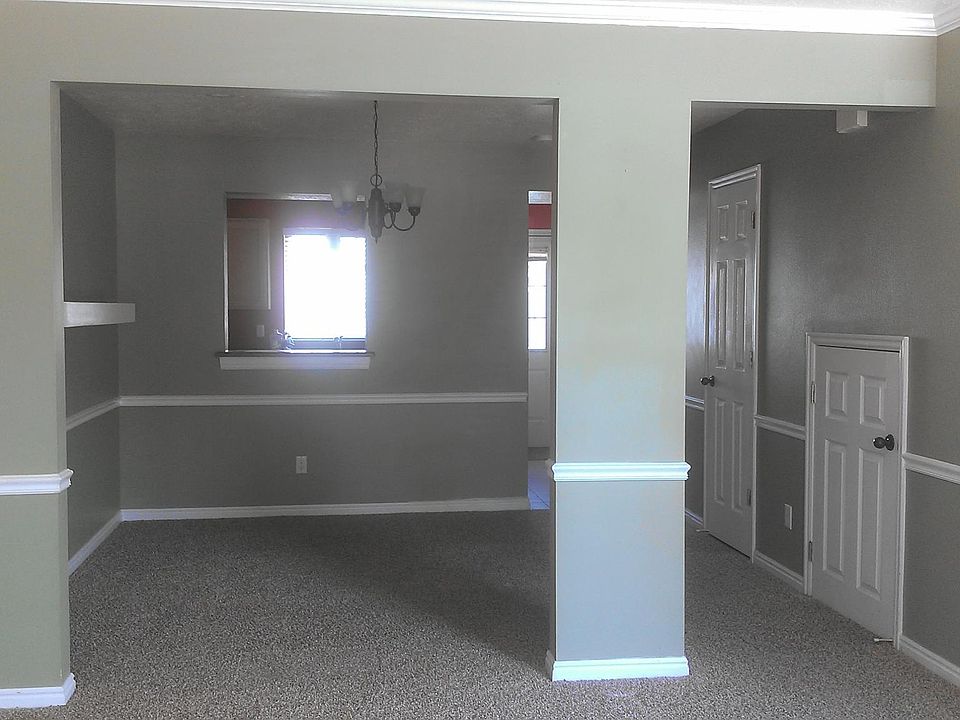 Front room, looking into dining room