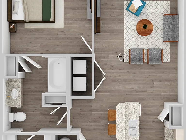 A3 floor plan Apex Apopka