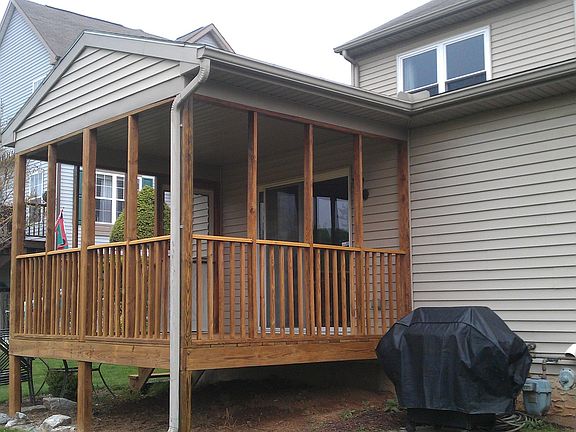 Covered deck