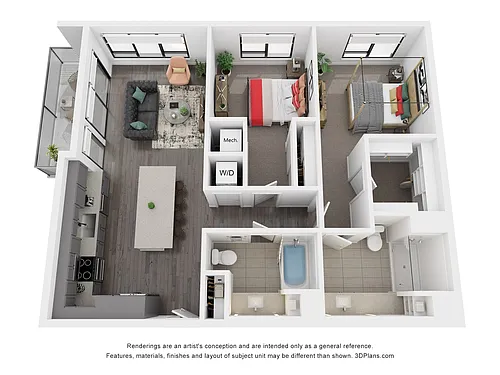 Floor plan B4