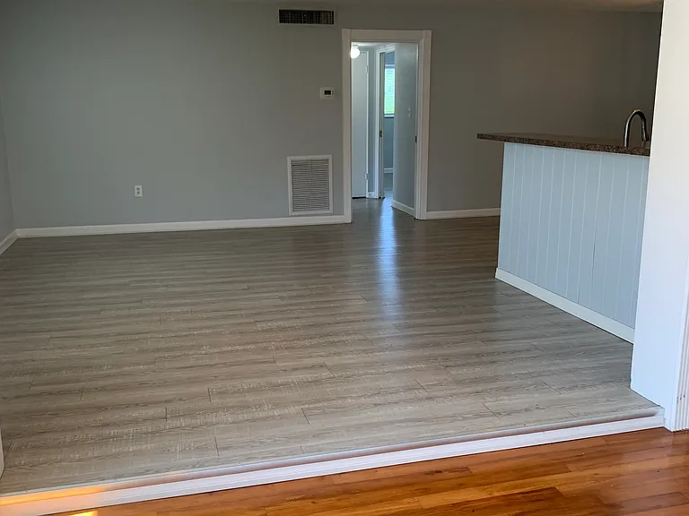 From sunroom looking into living room