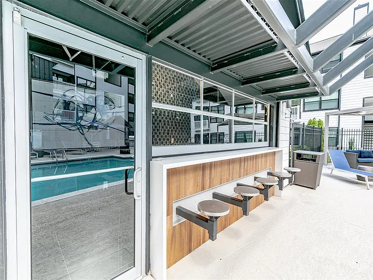 Poolside Entertaining Space
