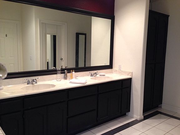 double vanity master bath