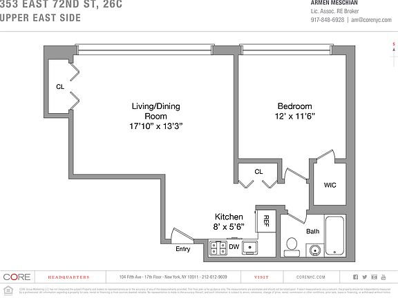 2nd image of 353 E 72nd St APT 26C