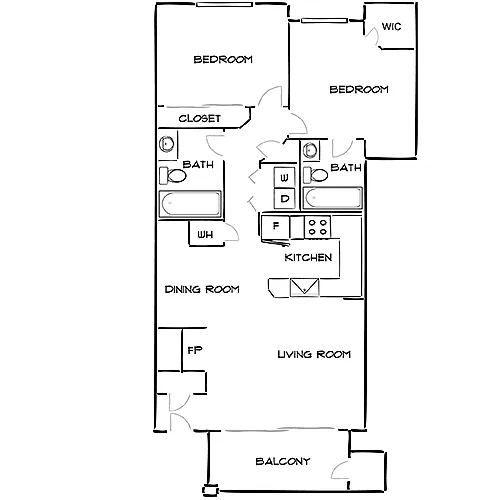 Floor plan Design 2A