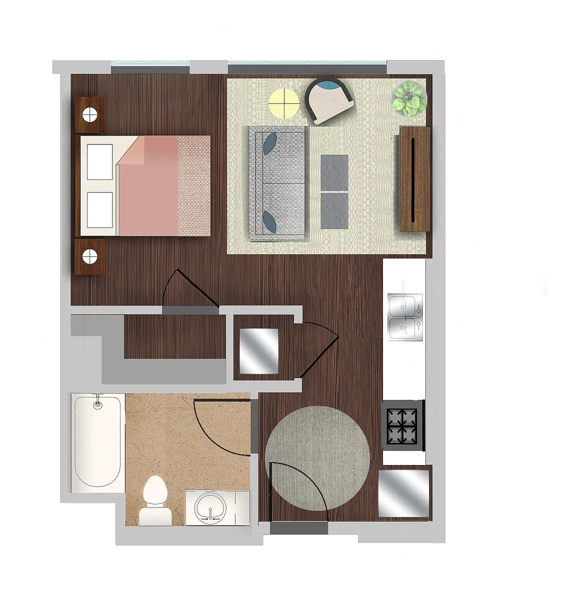 Floor plan Efficiency 5