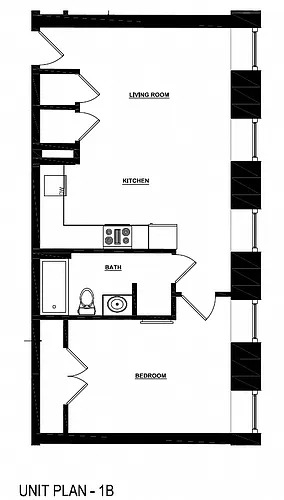 Floor plan 1B